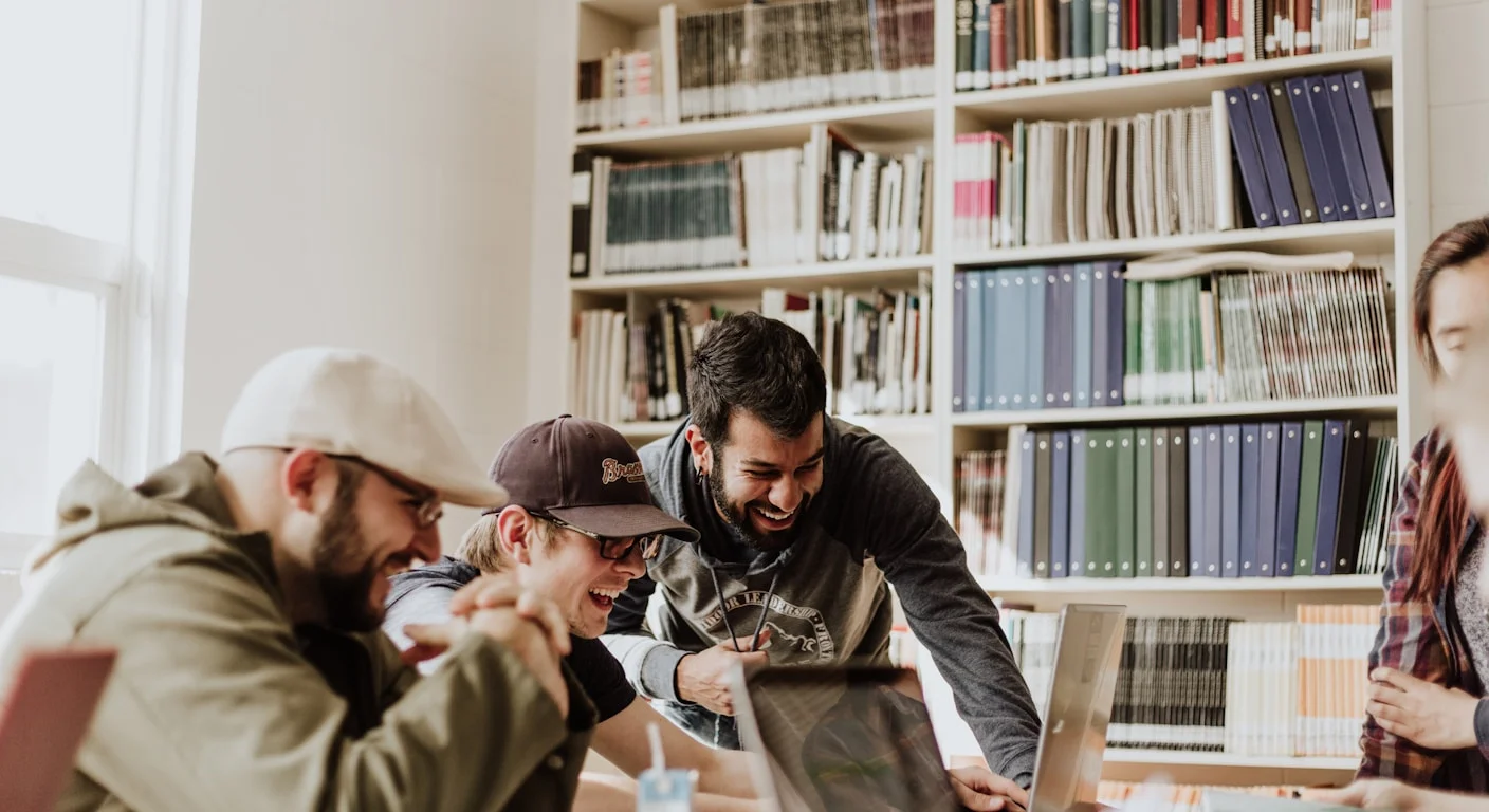 Professional earning a generative AI certification with credential badges
