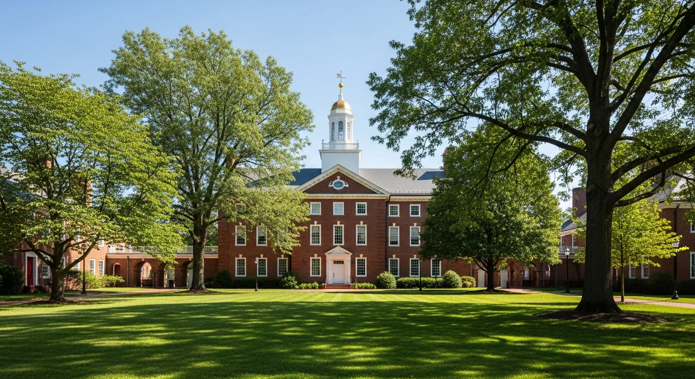 Maryland university campus representing artificial intelligence education