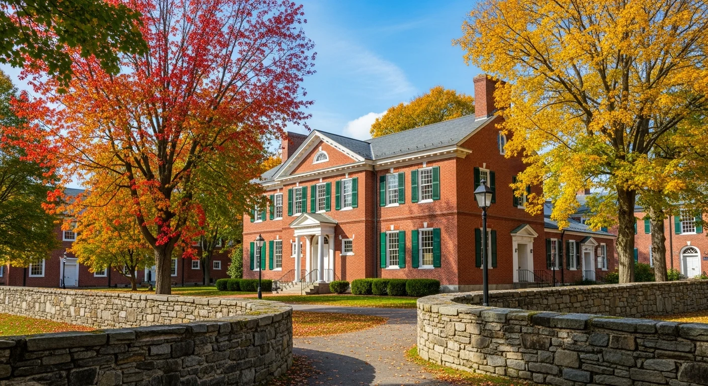 Connecticut university campus representing information technology education