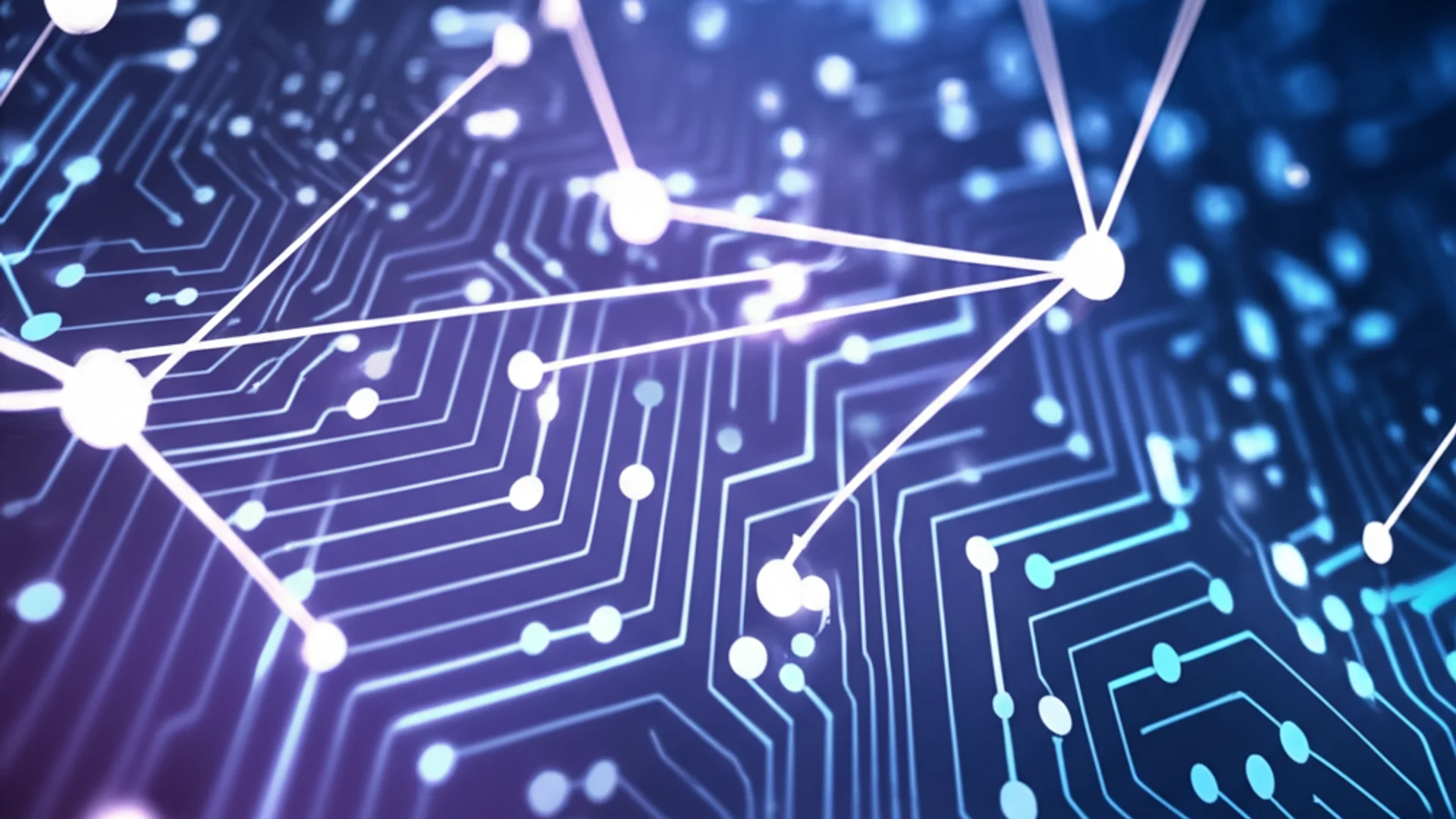 Abstract visualization of load balancing with server infrastructure, traffic distribution patterns, and scalable architecture blueprints